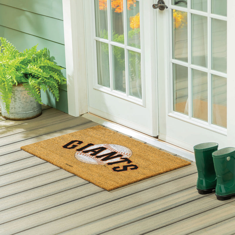 San Francisco Giants Large Full Color Coir Mat, 36"x24"
