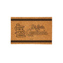 St Louis Cardinals Large One Color Coir Mat, 36"x24"