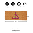 St Louis Cardinals Extra Large Full Color Coir Mat, 60"x24"