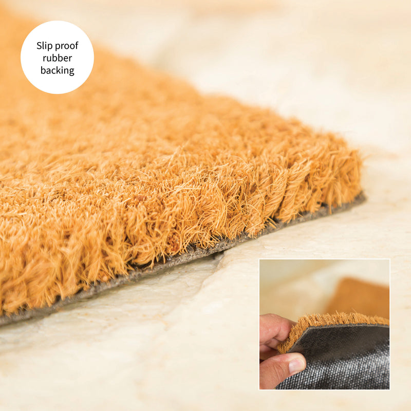 Tampa Bay Rays Extra Large One Color Coir Mat, 60"x24"