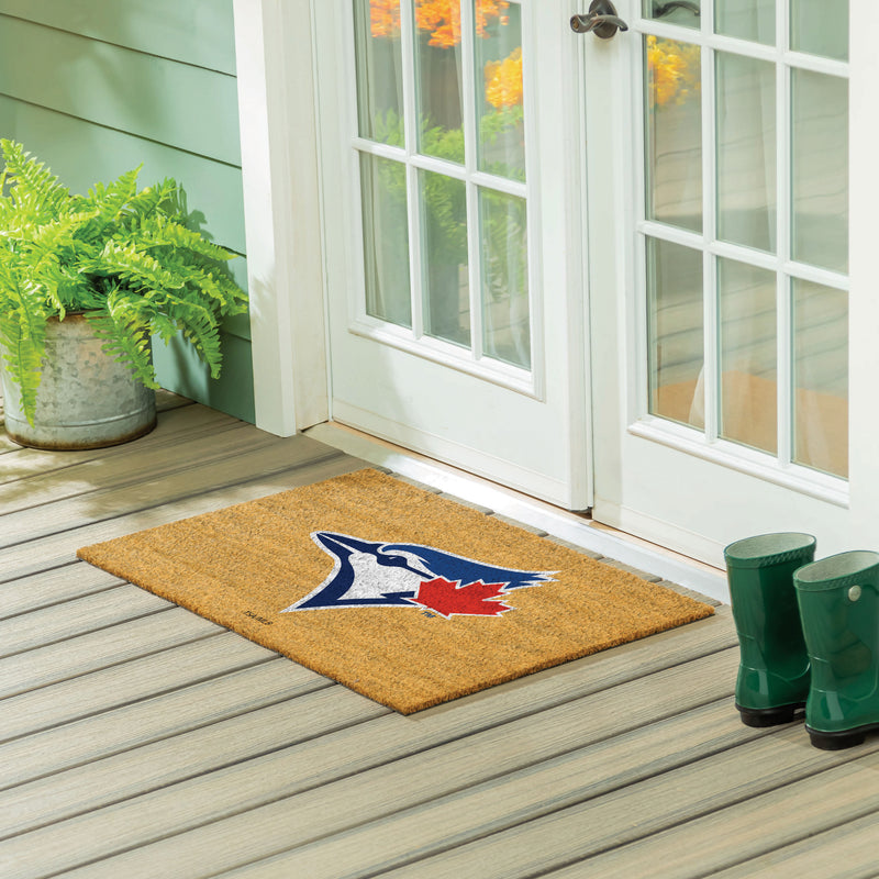 Toronto Blue Jays Large Full Color Coir Mat, 36"x24"