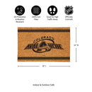 Colorado Avalanche Large One Color Coir Mat, 36"x24"