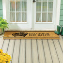 Columbus Blue Jackets Extra Large One Color Coir Mat, 60"x24"