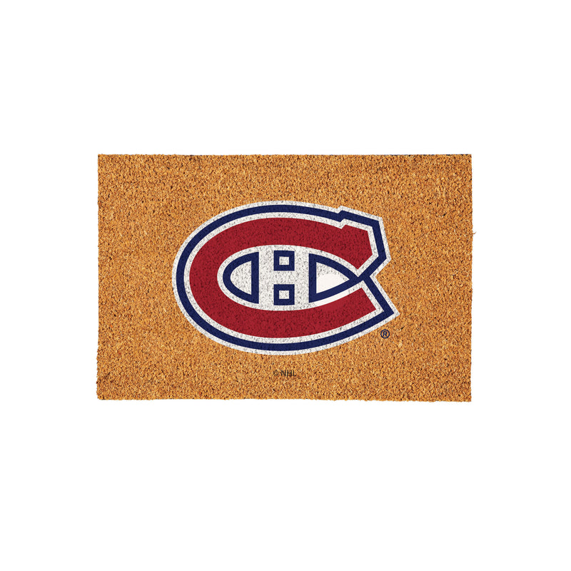 Montreal Canadiens Large Full Color Coir Mat, 36"x24"