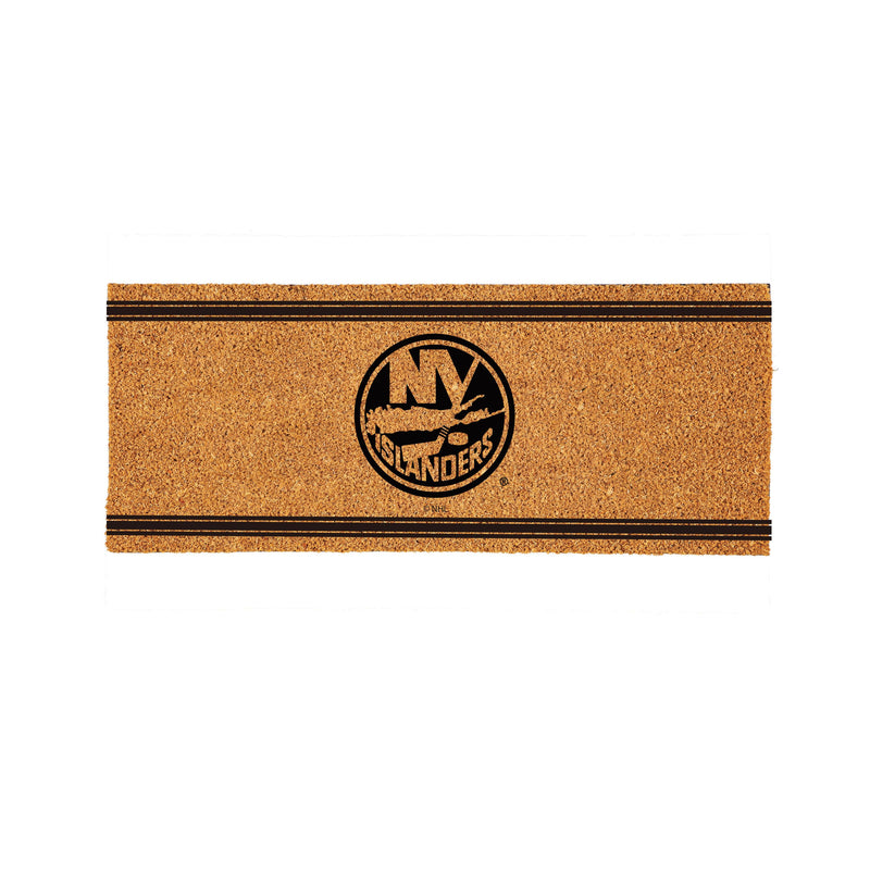 New York Islanders Extra Large One Color Coir Mat, 60"x24"