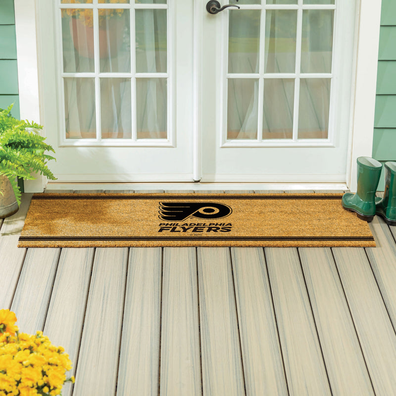 Philadelphia Flyers Extra Large One Color Coir Mat, 60"x24"