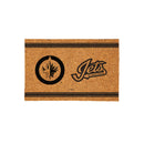 Winnipeg Jets Large One Color Coir Mat, 36"x24"
