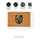 Las Vegas Golden Knights Large Full Color Coir Mat, 36"x24"