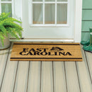 East Carolina University Large One Color Coir Mat, 36"x24"