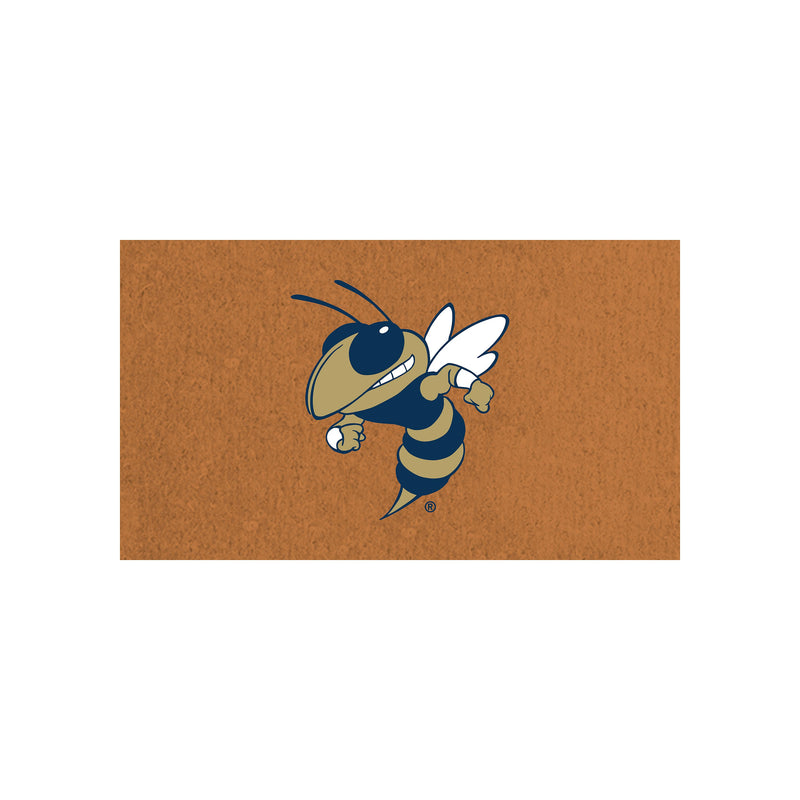 Coir Mat, 16"x28", Georgia Tech