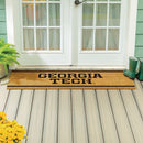 Georgia Tech Extra Large One Color Coir Mat, 60"x24"