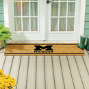 University Of Michigan Extra Large One Color Coir Mat, 60"x24"