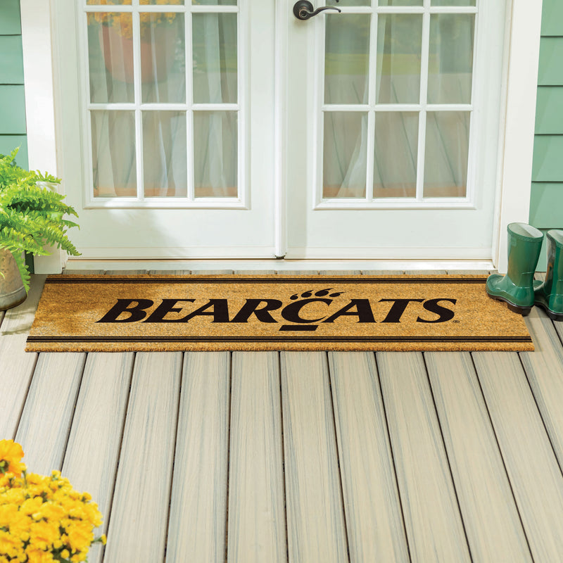 University of Cincinnati Extra Large One Color Coir Mat, 60"x24"