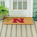 University of Nebraska Large Full Color Coir Mat, 36"x24"