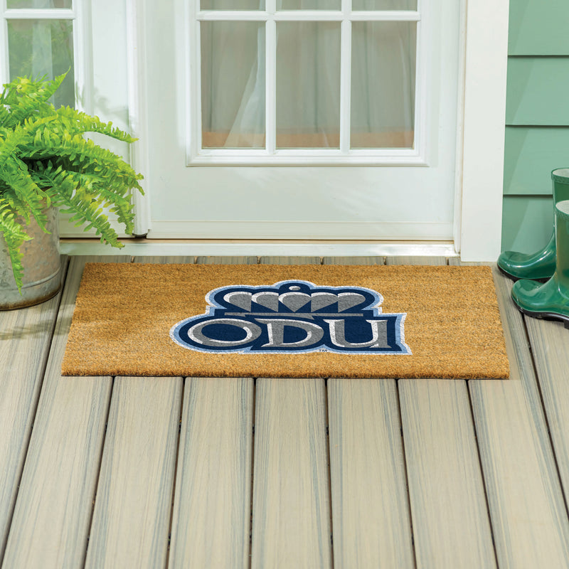 Old Dominion University Large Full Color Coir Mat, 36"x24"