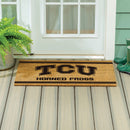 Texas Christian University Large One Color Coir Mat, 36"x24"