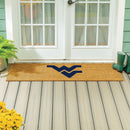 West Virginia University Extra Large Full Color Coir Mat, 60"x24"