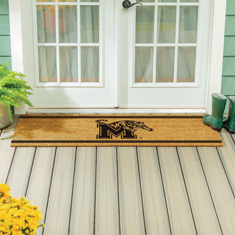University of Memphis Extra Large One Color Coir Mat, 60"x24"
