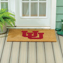 University of Utah Large Full Color Coir Mat, 36"x24"