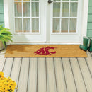 Washington State University Extra Large Full Color Coir Mat, 60"x24"