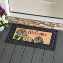 Hydrangea Heaven Flocked Sassafras Coir Switch Mat