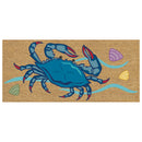 Blue Crab Flocked Coir Sassafras Switch Mat