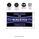 28" x 16" PVC Trapper Mat, Come Back with Tickets, Baltimore Ravens