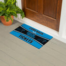 28" x 16" PVC Trapper Mat, Come Back with Tickets, Carolina Panthers