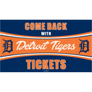 Detroit Tigers Come Back with Tickets PVC Trapper Mat, 28" x 16"