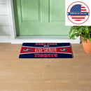 28" x 16" PVC Trapper Mat, Come Back with Tickets, Columbus Blue Jackets