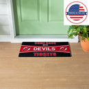 28" x 16" PVC Trapper Mat, Come Back with Tickets, New Jersey Devils