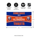 28" x 16" PVC Trapper Mat, Come Back with Tickets, New York Islanders