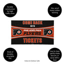 28" x 16" PVC Trapper Mat, Come Back with Tickets, Philadelphia Flyers