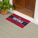 28" x 16" PVC Trapper Mat, Come Back with Tickets, Washington Capitals