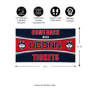 28" x 16" PVC Trapper Mat, Come Back with Tickets, Uconn