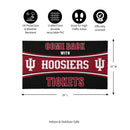 28" x 16" PVC Trapper Mat, Come Back with Tickets, Indiana University