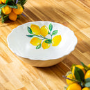 Coastal Citrus Melamine Serving Bowl, 12"