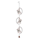 Evergreen Garden Accents,Solar Butterfly Tiered Hanging Decor,8.27x2.36x44.88 Inches