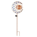 Sun, Moon, & Stars Garden Stake, Blue