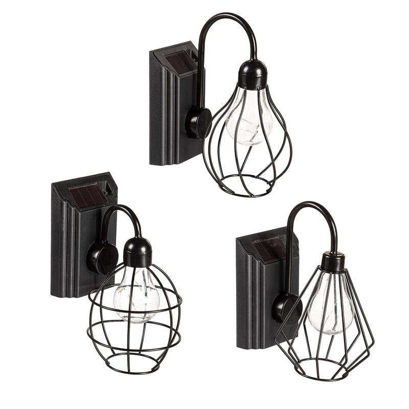 8"H Solar Wall Sconce