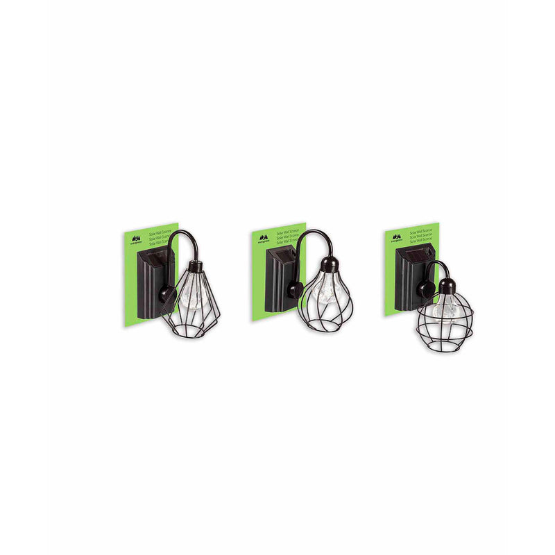 8"H Solar Wall Sconce