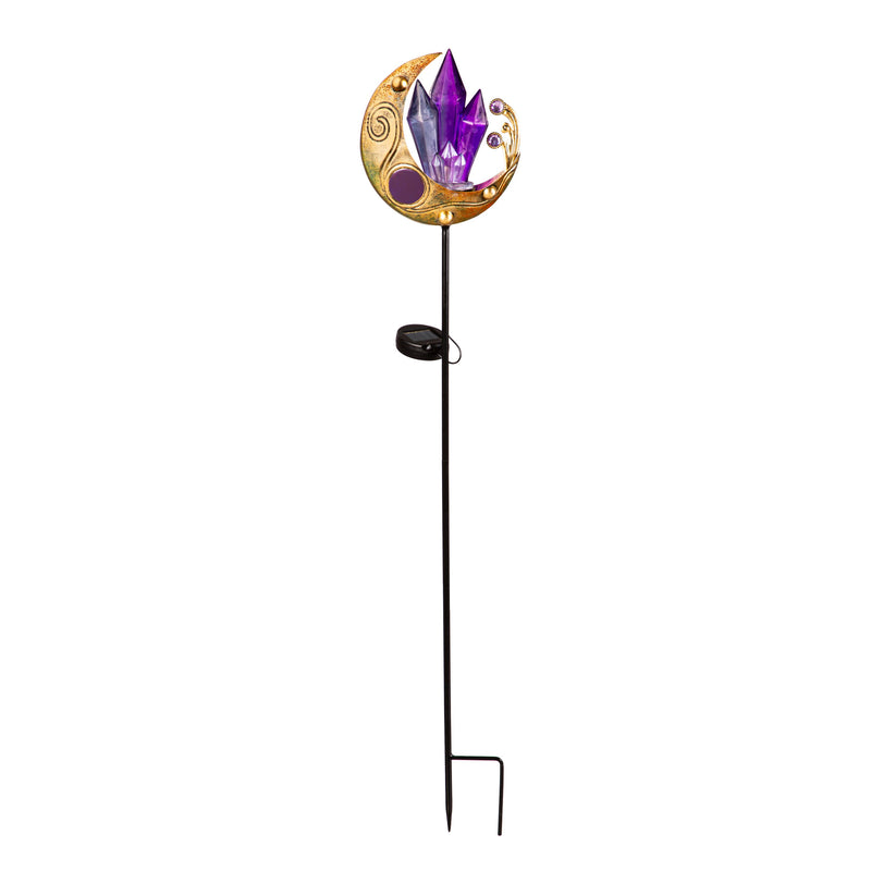 36"H Solar Garden Stake, Mystic Crystals