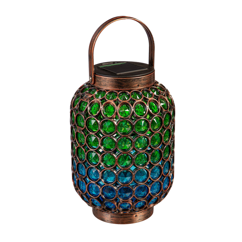 Palm Beach Outdoor Lamps & Lighting, Ombre Jewel Solar Lantern