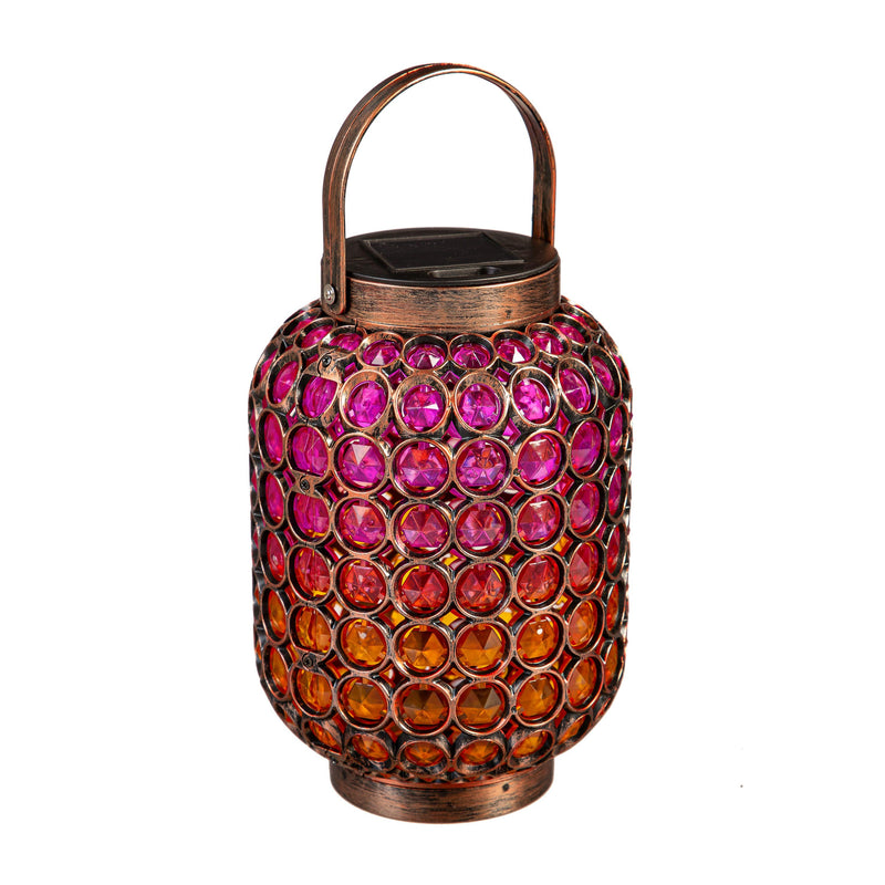 Palm Beach Outdoor Lamps & Lighting, Ombre Jewel Solar Lantern