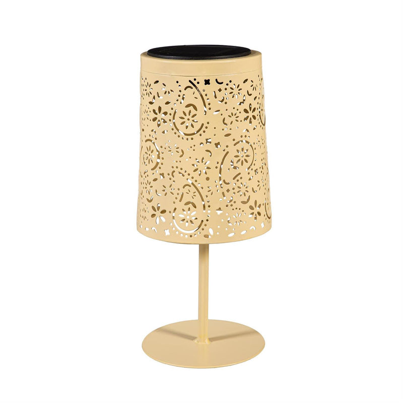 What She Shed Outdoor Lamp & Lighting, Table Top Metal Solar Lantern