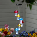 Garden of Wonder Mobile, Mushroom White Light Solar Mobile