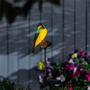 Chickadee Chirping Charmer Solar Garden Stake