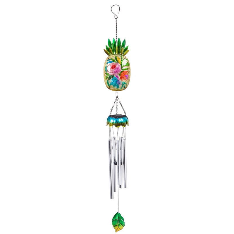 43.25" Solar Windchimes, Tropical, 4 Asst,2wc1755