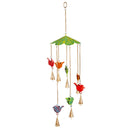 Colorful Metal Birds Hanging Garden Decor,2wc2282