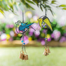 Beaded Bird Hanging Décor with Bell